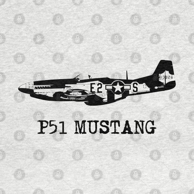 P51 Mustang by bumblethebee